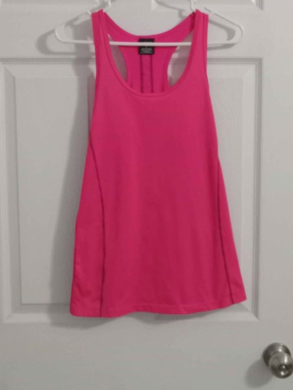 bcg Hot Pink Racerback Tank Top